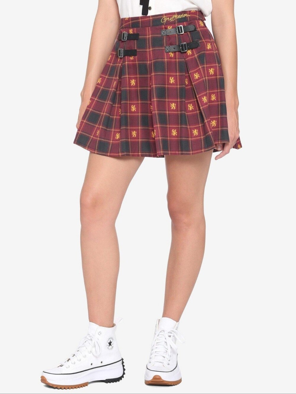 Women's Harry Potter Gryffindor School Skater Skirt Size 2X